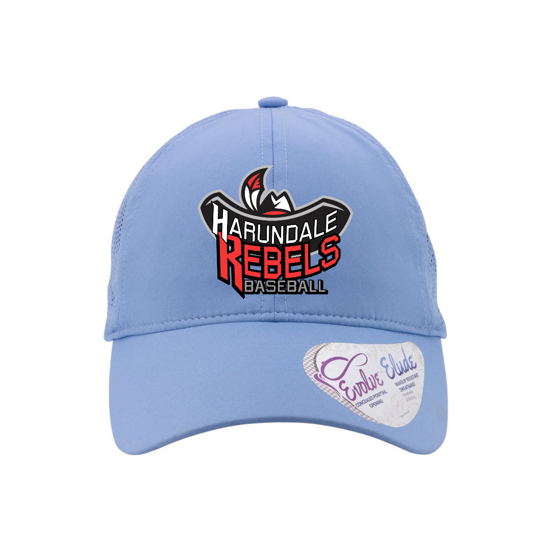 Harundale Women's Perforated Performance Ponytail Cap