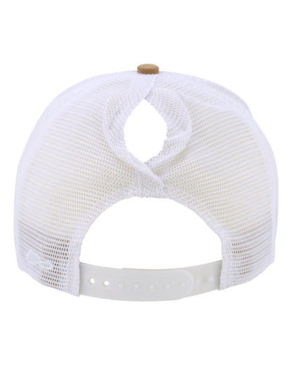 Harundale Women's Modern Trucker Ponytail Cap